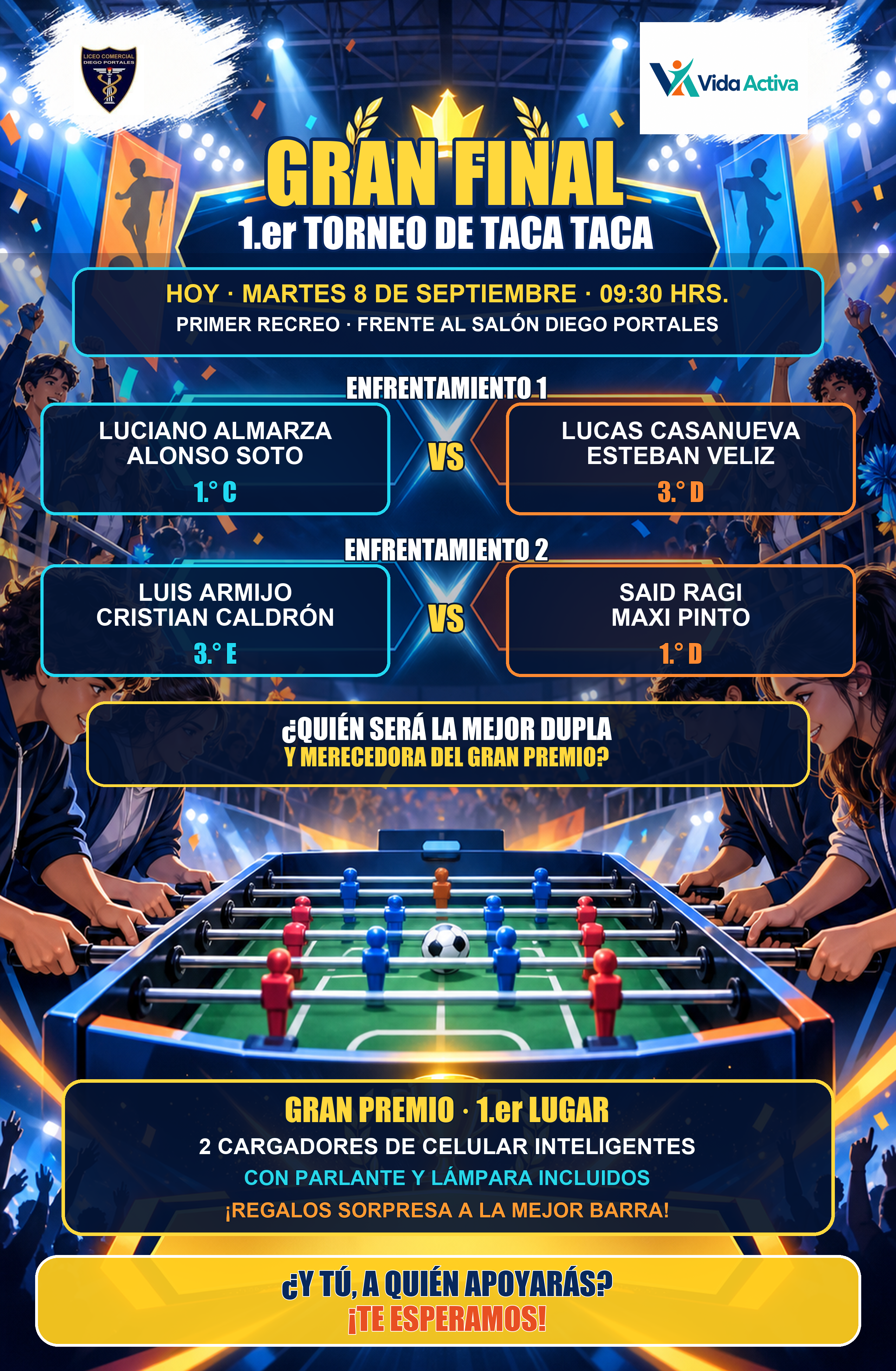 Final 1er. Torneo TACA TACA LCDP