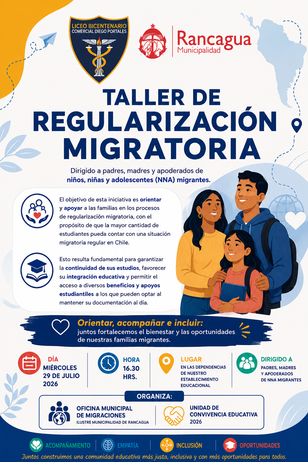 TALLER  DE REGULARIZACIÓN MIGRATORIA