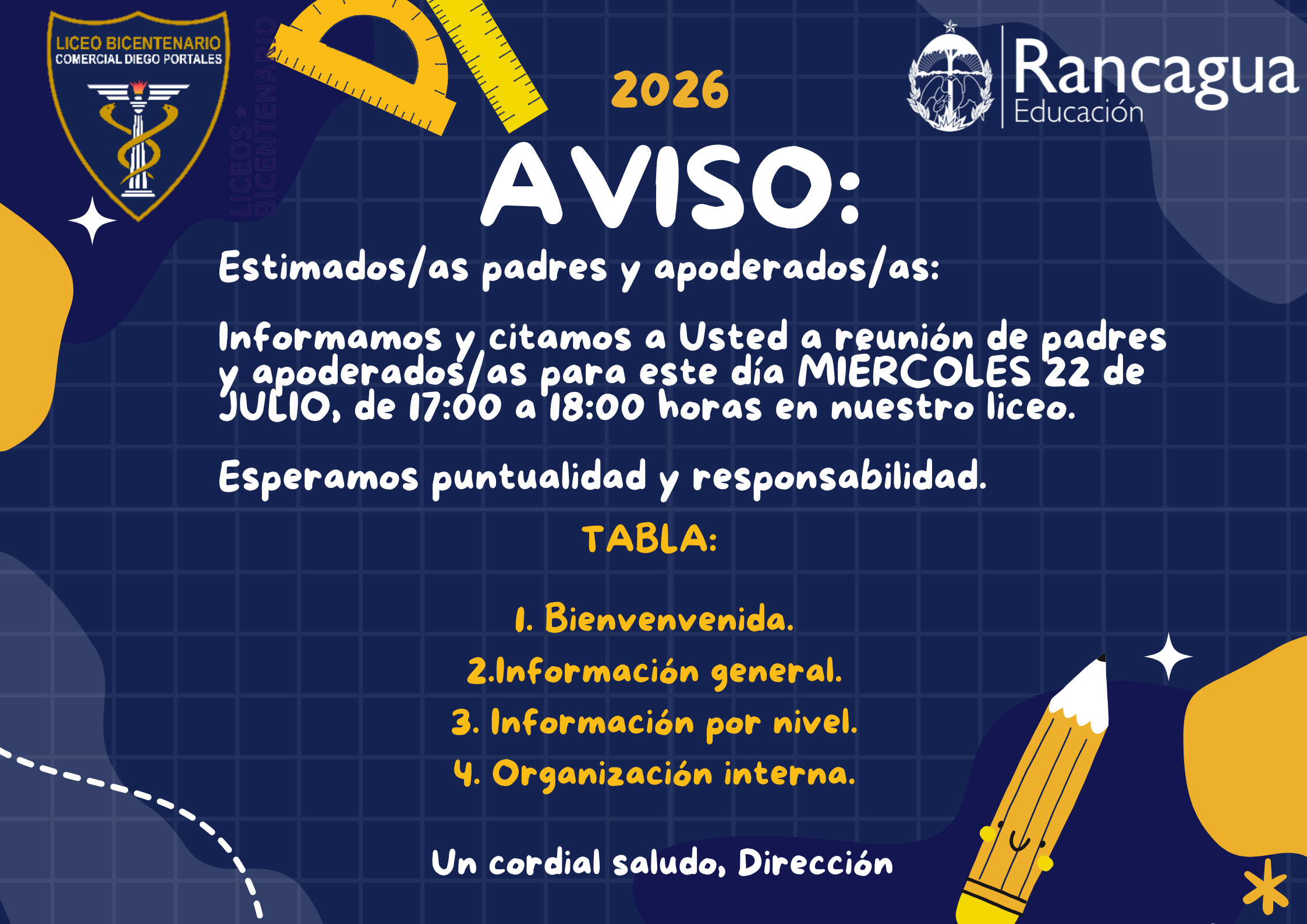 Reunión de apoderados