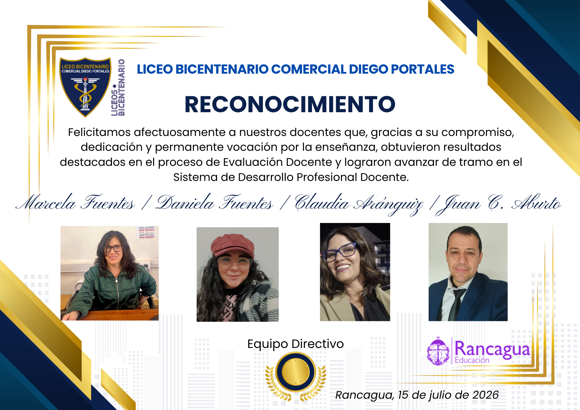 Docentes Destacados 