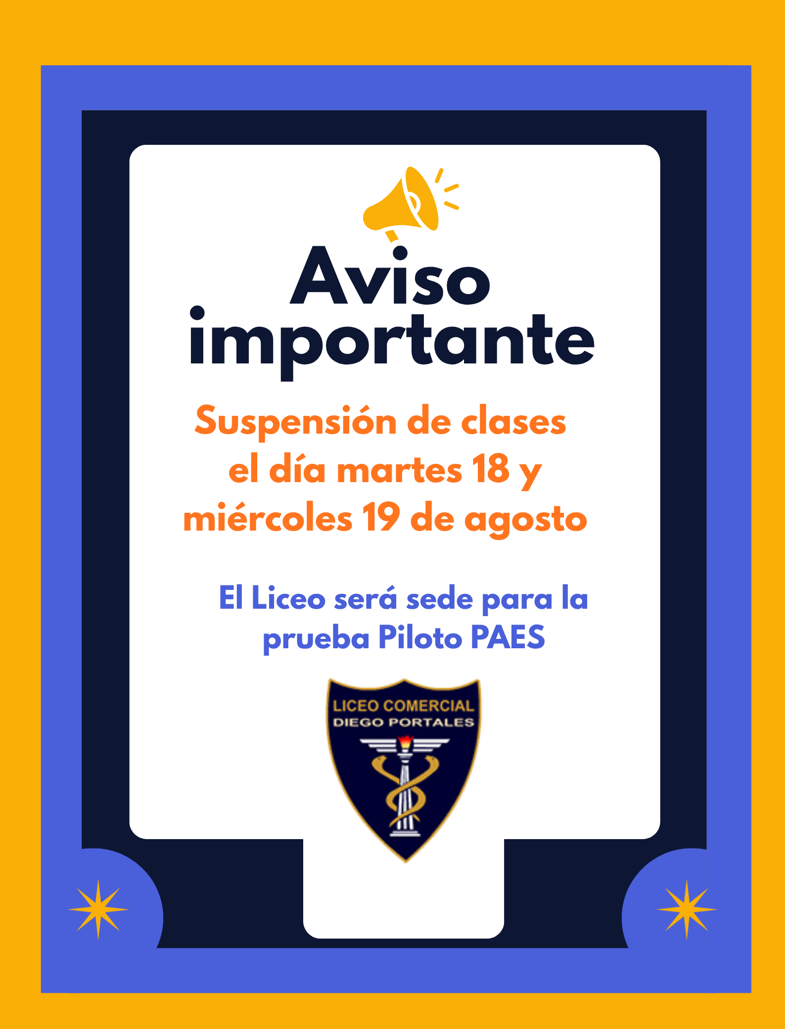Suspensión de clases