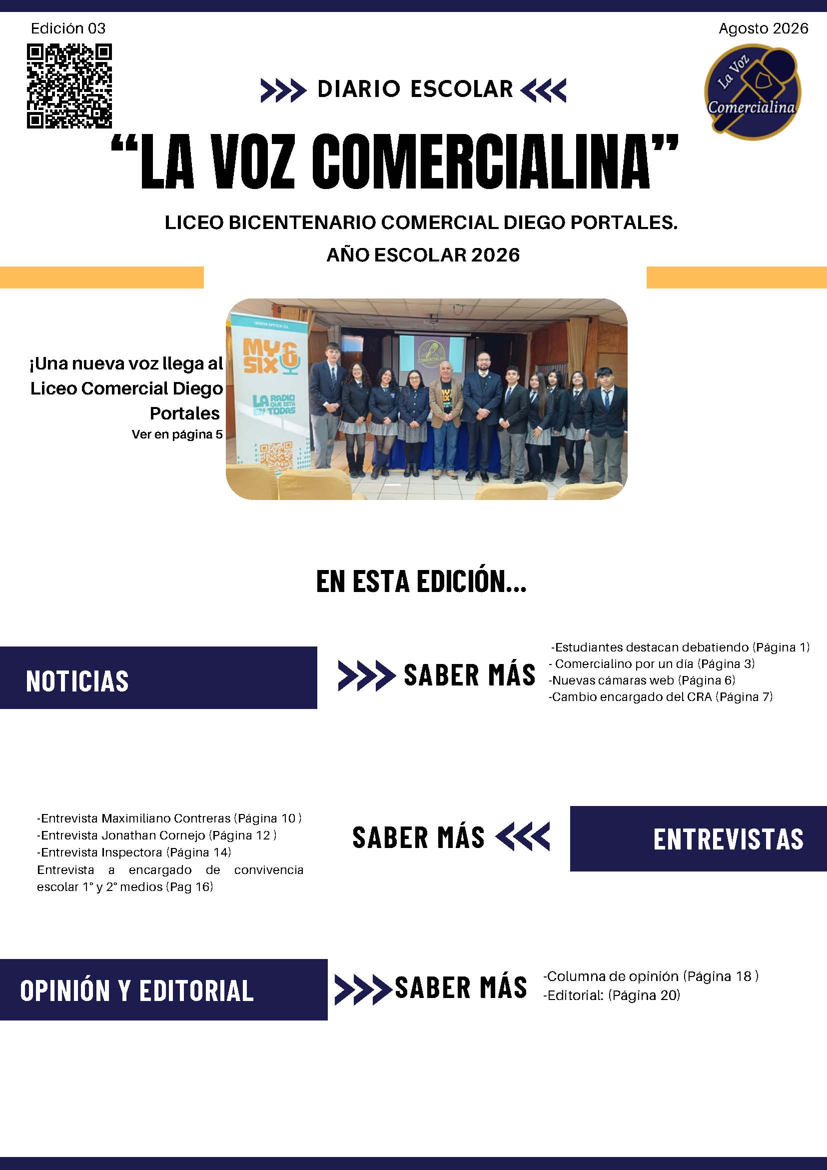 La voz comercialina Julio