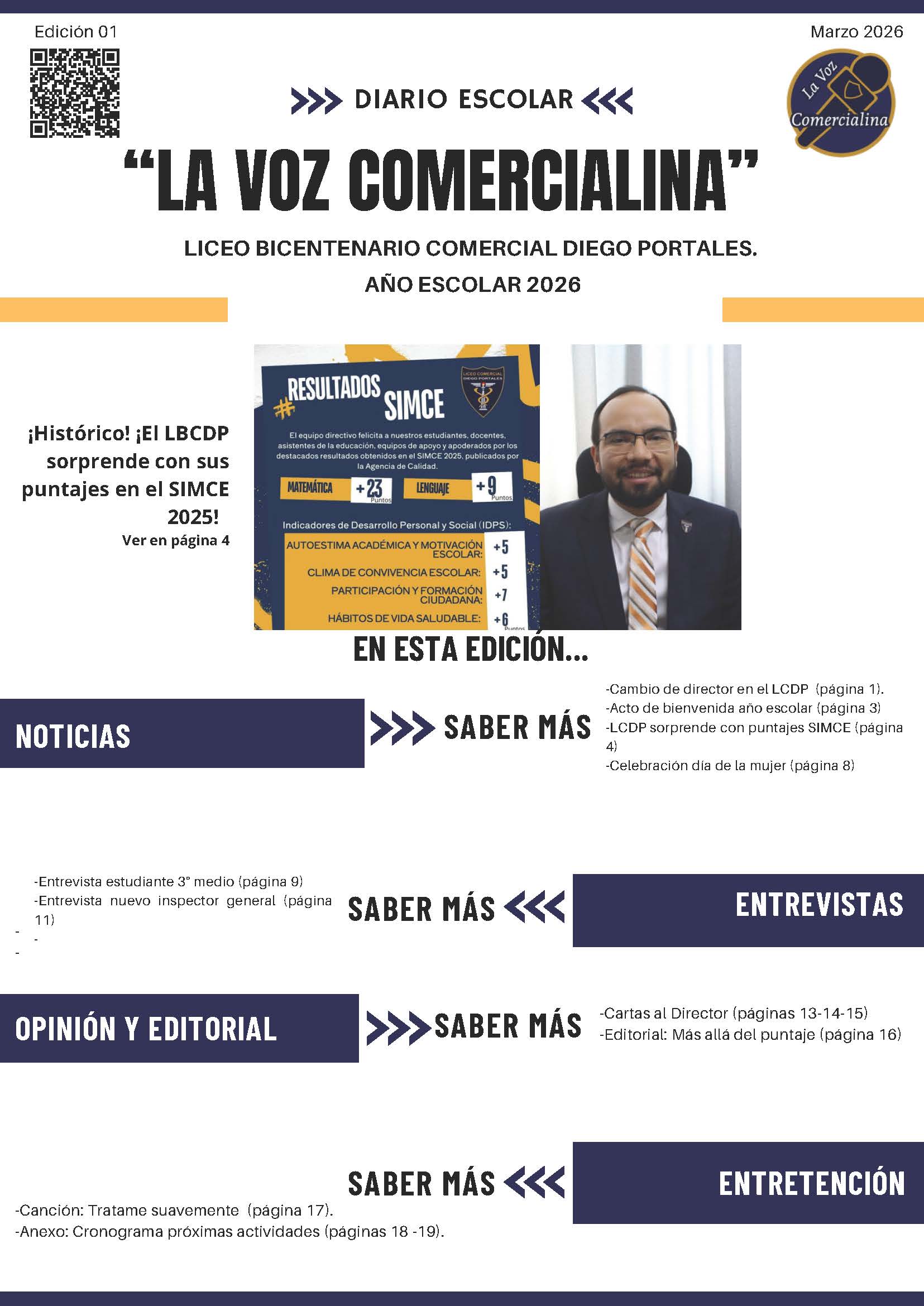 La voz Comercialina edición: marzo